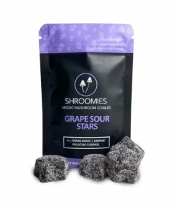 Shroomies Grape Sour Stars 3000mg